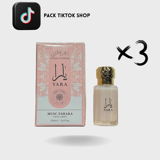 Pack 3 MUSC YARA ROSE