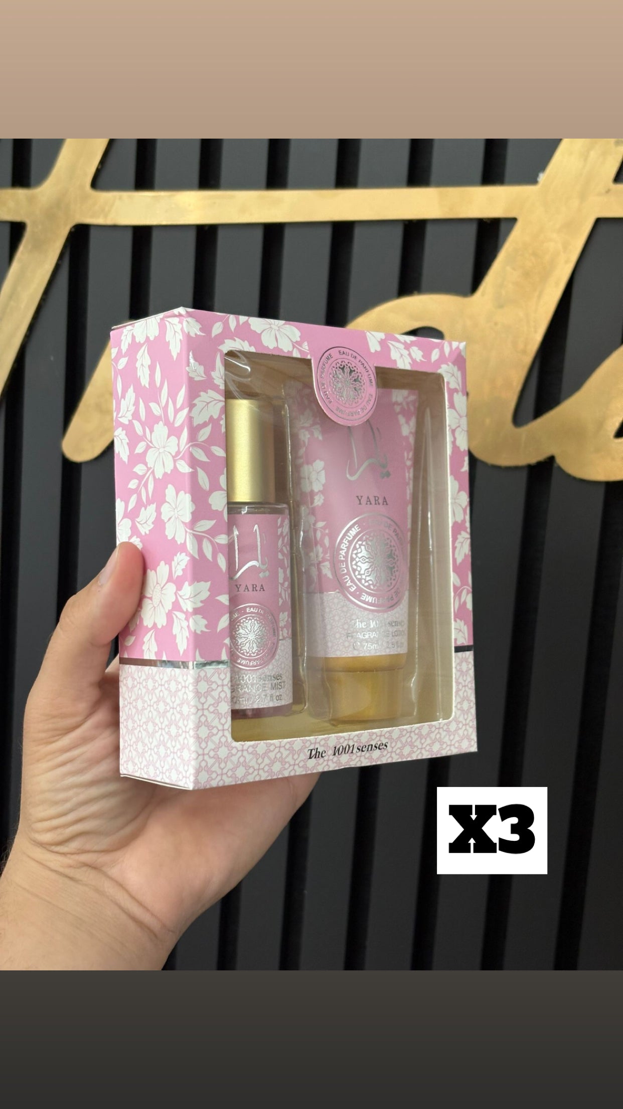Mini coffret Yara Pink